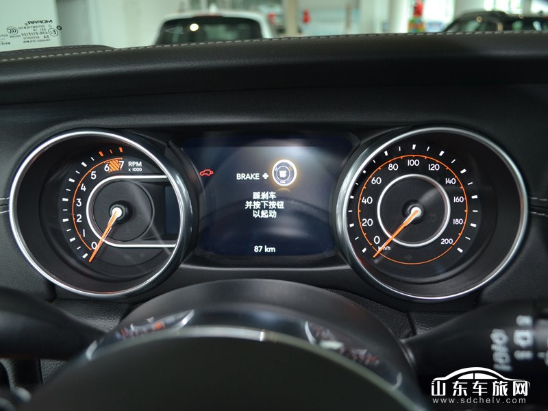 2018款 Jeep牧马人 中控