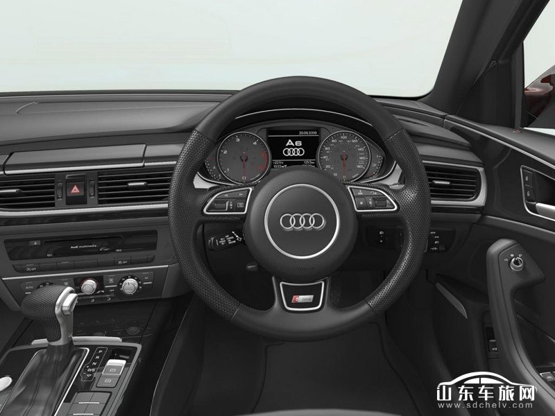 2013款奥迪A6 中控台